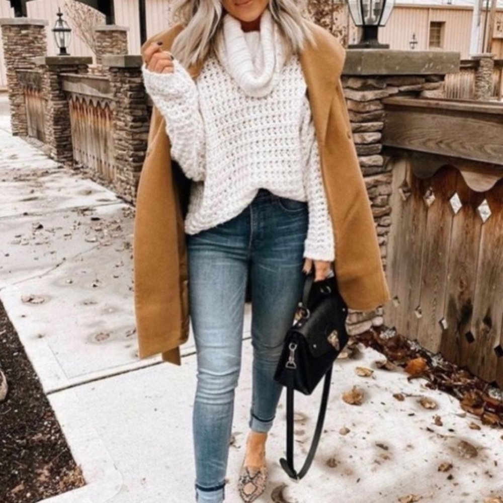 NWT Mint Oversized Chunky Knit Sweater